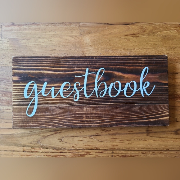 Rustic Wooden Wedding Signs - Picture 6 of 12